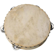 Goki Csörgődob - natúr, 5 csörgővel, goki (UC085) kreatív és készségfejlesztő