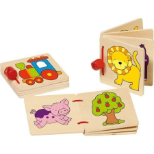  Goki Drevená obrázková knižka 1 ks gyermek- és ifjúsági könyv