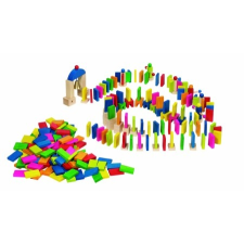 Goki Fa dominópálya építőjáték barkácsolás, építés
