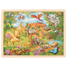 Goki Fa puzzle, ausztráliai állatok puzzle, kirakós