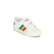 Gola Rövid szárú edzőcipők COASTER RAINBOW VELCRO Fehér 28 gyerek cipő