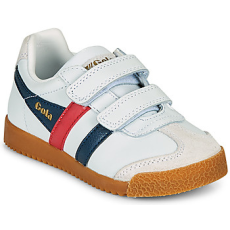 Gola Rövid szárú edzőcipők HARRIER LEATHER VELCRO Fehér 35