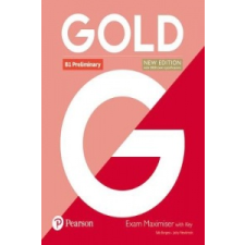  Gold B1 Preliminary New Edition Exam Maximiser with Key – Sally Burgess idegen nyelvű könyv