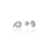 Gold earrings for ladies AU68781 - 14 karátos arany női beszúrós fülbevaló