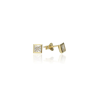 Gold earrings for ladies AU76174 - 14 karátos arany női beszúrós fülbevaló
