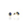 Gold earrings for ladies AU76508 - 14 karátos arany női beszúrós fülbevaló