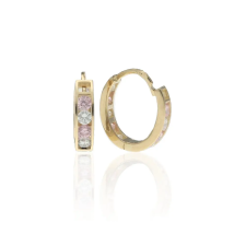 Gold earrings for ladies AU77743 - 14 karátos arany fülbevaló fülbevaló
