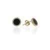 Gold earrings for ladies AU80510 - 14 karátos arany női beszúrós fülbevaló
