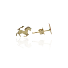 Gold earrings for ladies AU80702 - 14 karátos arany női beszúrós fülbevaló fülbevaló
