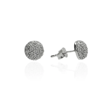 Gold earrings for ladies AU81142 - 14 karátos arany női beszúrós fülbevaló pár fülbevaló
