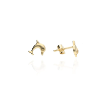 Gold earrings for ladies AU83773 - 14 karátos arany női beszúrós fülbevaló pár fülbevaló