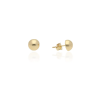 Gold earrings for ladies AU84084 - 14 karátos arany női beszúrós fülbevaló