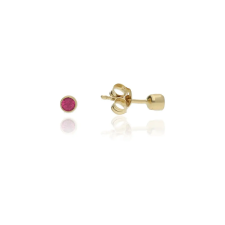 Gold earrings for ladies AU84366 - 14 karátos arany beszúrós fülbevaló fülbevaló