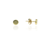Gold earrings for ladies AU84666 - 14 karátos arany beszúrós fülbevaló