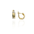 Gold earrings for ladies AU85615 - 14 karátos arany női fülbevaló Francia patentzárral