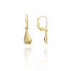 Gold earrings for ladies AU86895 - 14 karátos arany női lógós fülbevaló