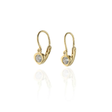 Gold earrings for ladies AU87092 - 14 K arany gyerek fülbevaló fülbevaló