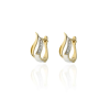 Gold earrings for ladies AU87093 - 14 K arany fülbevaló