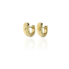Gold earrings for ladies AU87407 - 14 K sárga arany fülbevaló