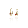 Gold earrings for ladies AU87810 - 14 K arany baba fülbevaló