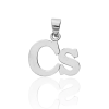 Gold letter pendants 14 K arany Cs Betű medál - AU-XF2-CS-70