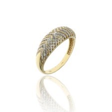 Gold rings AU52822 - 14 karátos női arany gyűrű Méret: 57 gyűrű