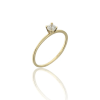 Gold rings AU53234 - 14 karátos női arany eljegyzési gyűrű Méret: 56
