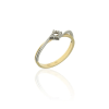 Gold rings AU58585 - 14 karátos női arany gyűrű Méret: 53