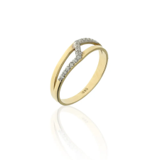 Gold rings AU58599 - 14 karátos női arany gyűrű Méret: 55 gyűrű