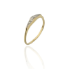 Gold rings AU64475 - 14 karátos női arany gyűrű Méret: 54