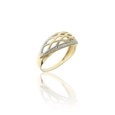 Gold rings AU66891 - 14 karátos női arany gyűrű Méret: 61 gyűrű