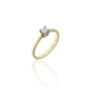 Gold rings AU68971 - 14 karátos női arany eljegyzési gyűrű Méret: 52