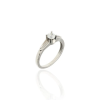 Gold rings AU72407 - 14 karátos női arany eljegyzési gyűrű Méret: 49