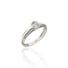 Gold rings AU73276 - 14 karátos női arany eljegyzési gyűrű Méret: 52 gyűrű