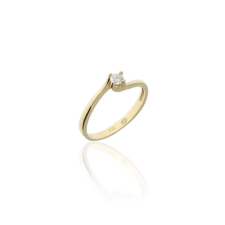 Gold rings AU74660 - 14 karátos női arany gyűrű Méret: 51 gyűrű