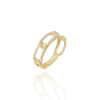 Gold rings AU76366 - 14 karátos női arany gyűrű Méret: 53