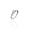 Gold rings AU76427 - 14 karátos női arany eljegyzési gyűrű Méret: 48