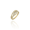 Gold rings AU76439 - 14 karátos női arany gyűrű Méret: 55