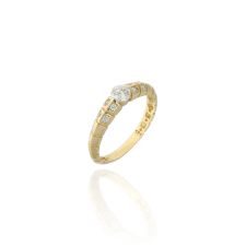 Gold rings AU76440 - 14 karátos női arany gyűrű Méret: 55 gyűrű