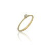 Gold rings AU79145 - 14 karátos női arany eljegyzési gyűrű Méret: 54