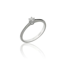Gold rings AU79918 - 14 karátos női arany eljegyzési gyűrű Méret: 48 gyűrű