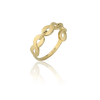 Gold rings AU80220 - 14 karátos női arany gyűrű Méret: 54