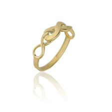 Gold rings AU80770 - 14 karátos női arany gyűrű Méret: 55 gyűrű