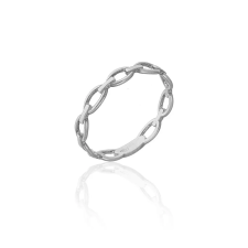Gold rings AU81450 - 14 karátos női arany eljegyzési gyűrű Méret: 52 gyűrű