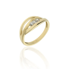 Gold rings AU83085 - 14 karátos női arany gyűrű Méret: 55 gyűrű