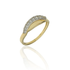 Gold rings AU83098 - 14 karátos női arany gyűrű Méret: 53 gyűrű