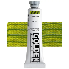  Golden Acrylics Heavy Body akrilfesték, 59 ml - 1170, green gold akrilfesték