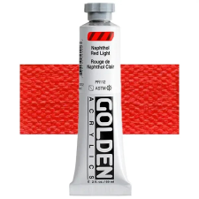  Golden Acrylics Heavy Body akrilfesték, 59 ml - 1210, naphthol red light akrilfesték