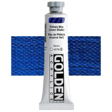  Golden Acrylics Heavy Body akrilfesték, 59 ml - 1255, phthalo blue (green shade) akrilfesték