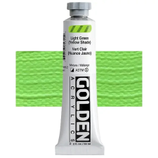  Golden Acrylics Heavy Body akrilfesték, 59 ml - 1560, light green (yellow shade) akrilfesték